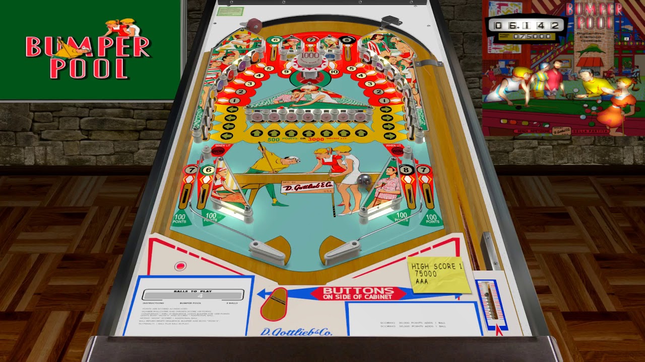 Bumper Pool Pinball VPX YouTube
