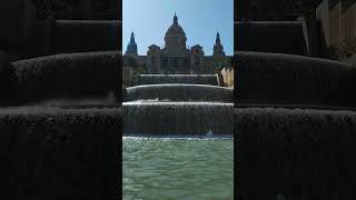 Montjuic, Barcelona. Sunny Day. Pov
