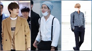 BTS V- Taehyung top 25 airport fashion inspirations 