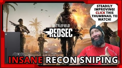 Sniping is INCREDIBLE in Battlefield RedSec! (Recon Gameplay)