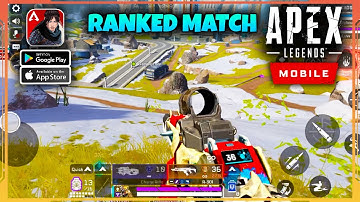 Apex Legends Mobile Epic Ranked Match Gameplay (Android, iOS)