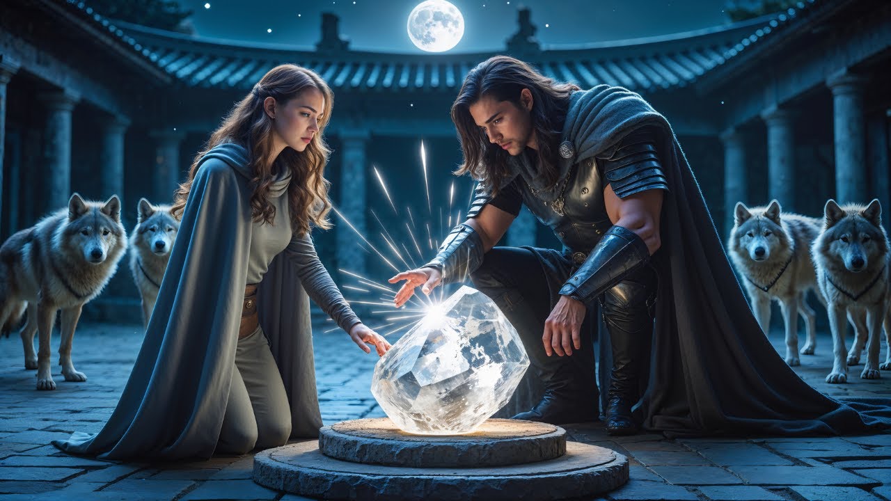 The Rejected Omega Brushed the Old Moonstone — It Blazed Silver and the Alpha King Dropped to His