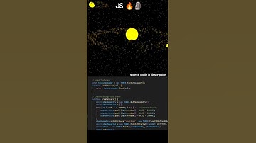 Power of CSS and JS 🔥 | CSS3 Galaxy Animation  for Beginners #codingshortvideo #trending#javascript