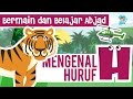 Abjad Bahasa Indonesia Belajar Membaca Anak Mengenal Huruf H Sambil Berpetualang