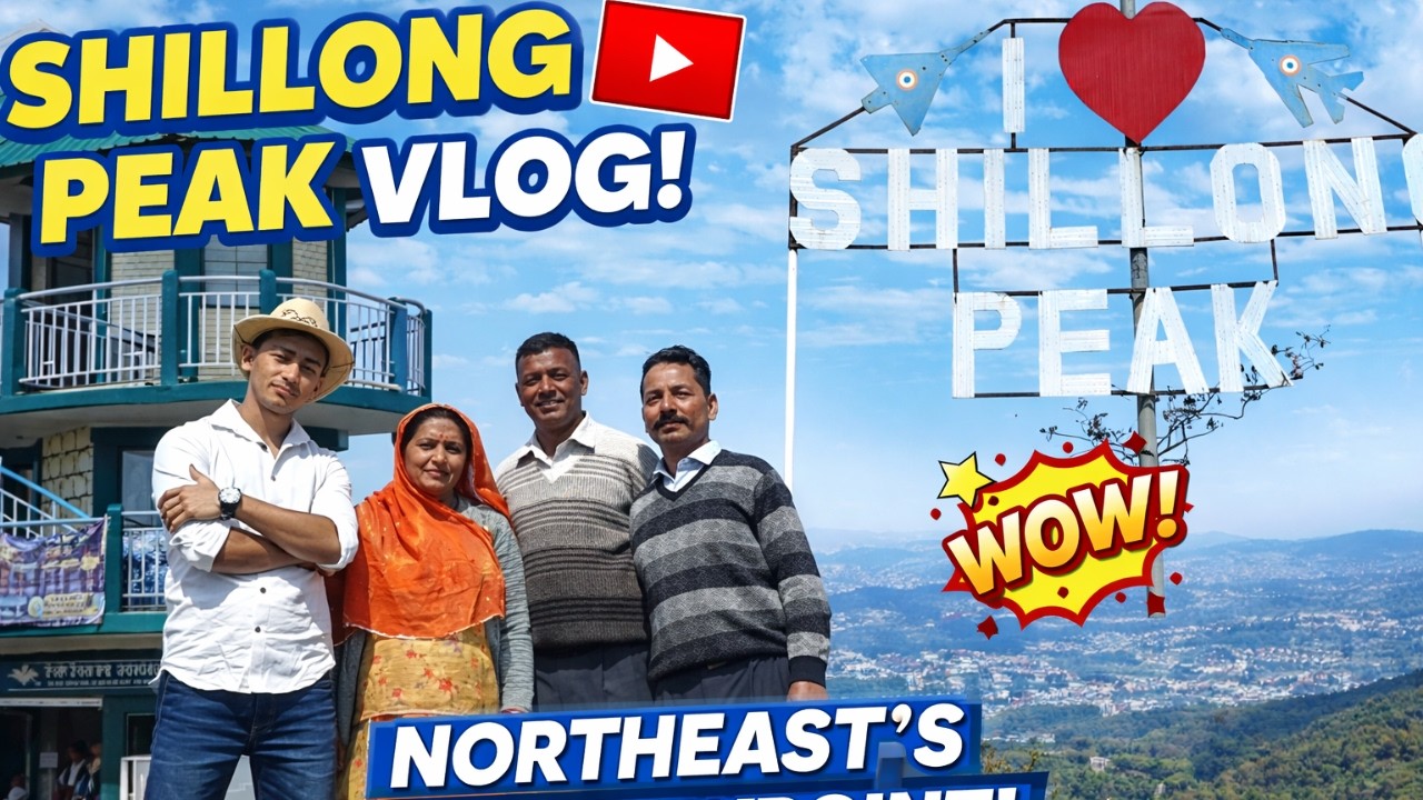 Shillong Top | Amazing City View from Shillong Peak | Exploring the Highest Point of Shillong