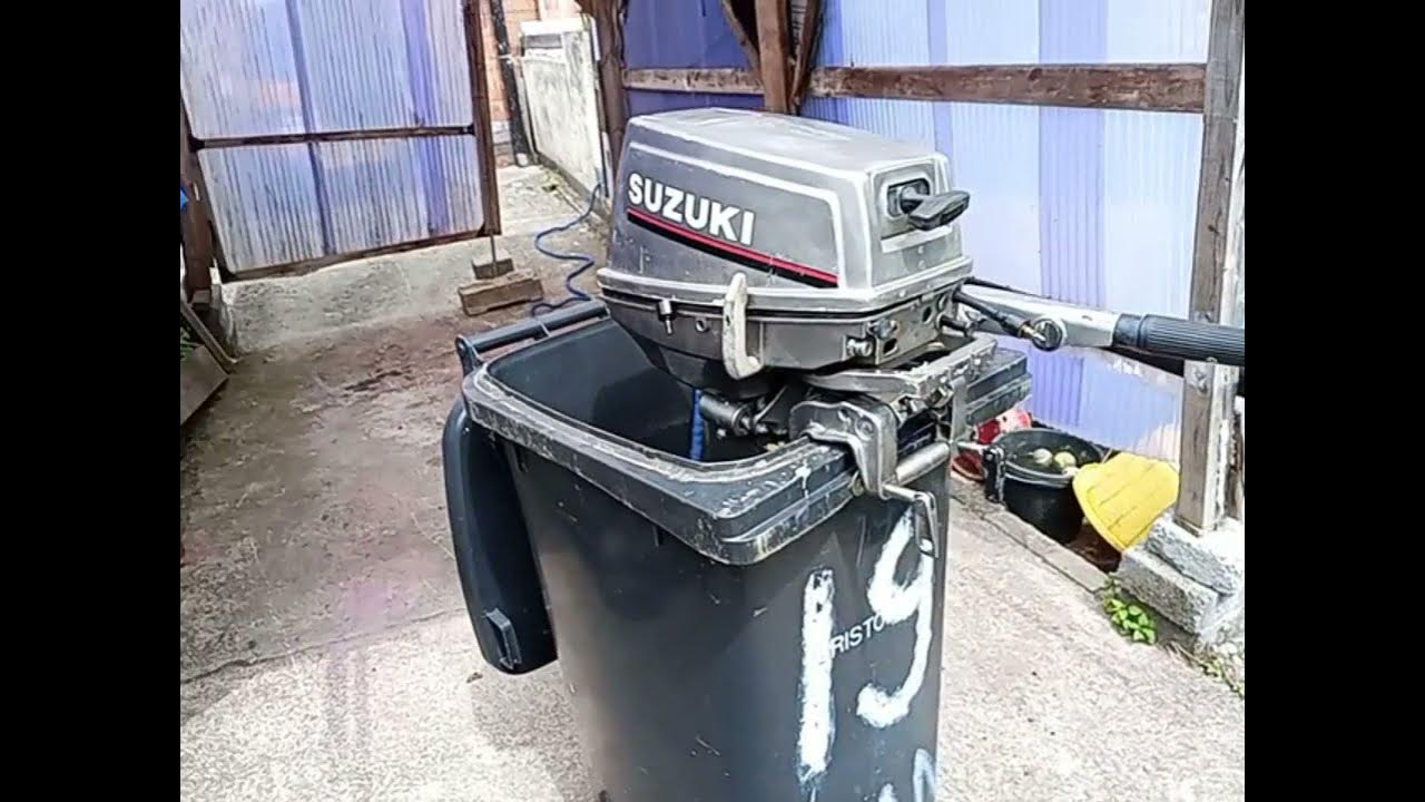 8hp Suzuki Outboard, From Oil Injection to Premix in Ten minutes, So easy to do. petethewrist