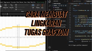 Cara membuat lingkaran bresenham dan midpoint | Tugas Grafkom