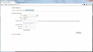 NextCMS: Installing NextCMS