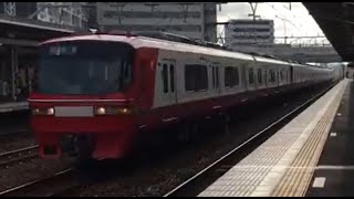 【パノラマスーパー】1000系1200系＋1800系の特急が堀田駅を通過