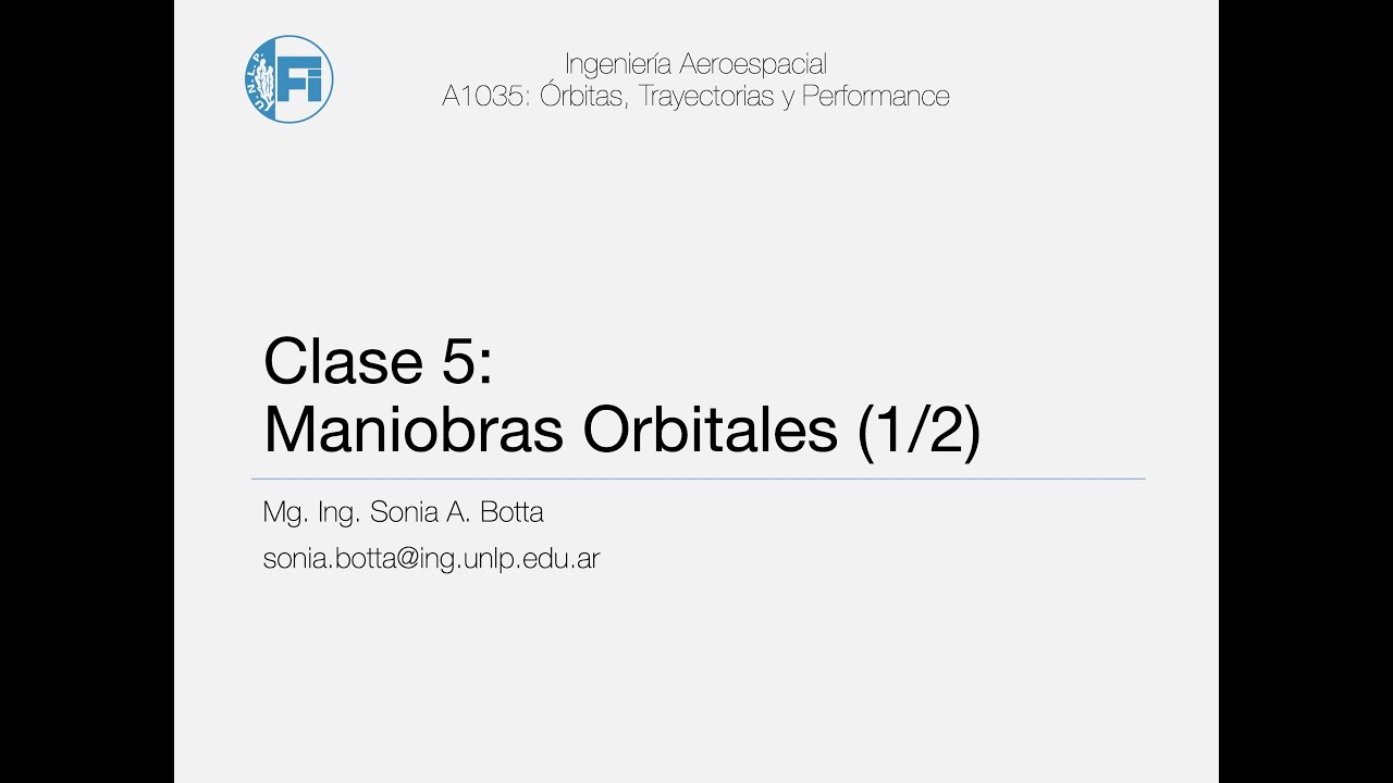 Maniobras orbitales coplanares: Hohmann, Bielíptica, No-Tangenciales