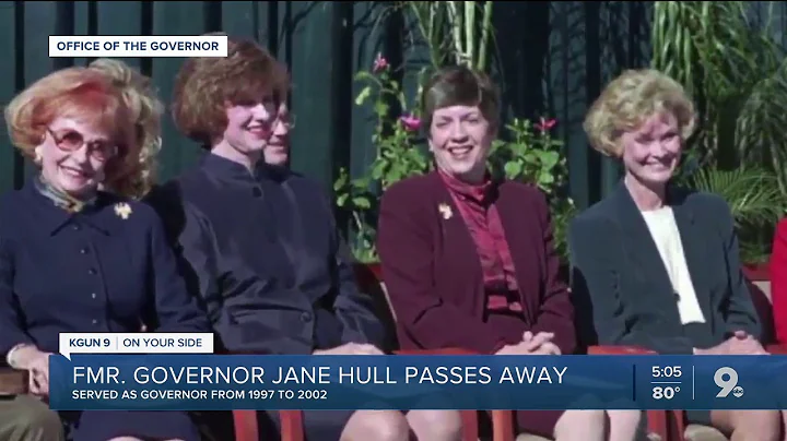 Former Arizona Governor Jane Hull and husband have...