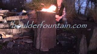 Ol Hickory Stump Fire Pit