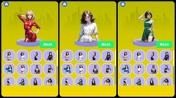 Sexy mix girls: ai merge make game Gameplay Video for Android