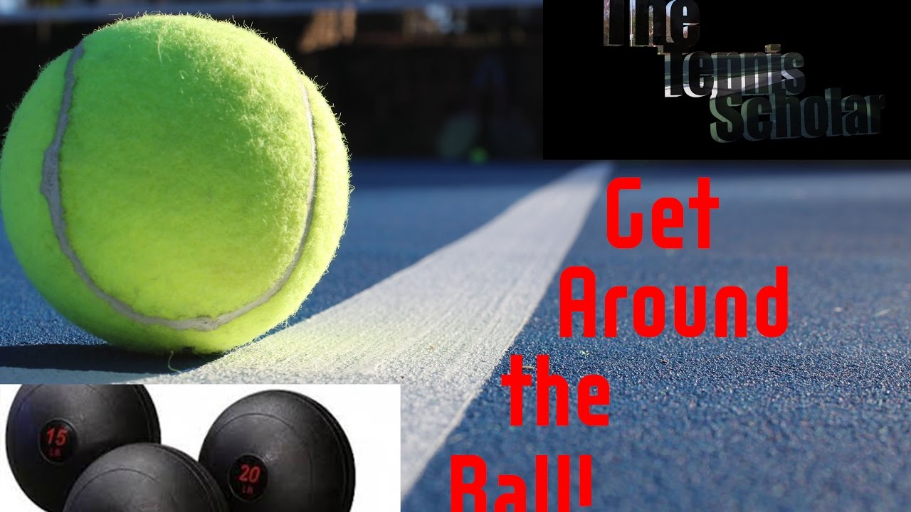 How to hit a heavier tennis ball. Get around the ball! YouTube