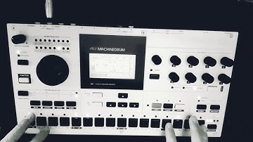 Techno live drum session with Elektron Machinedrum SPS1 MKII  #TechnoMachine