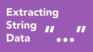 Rfs Extracting Data From A String