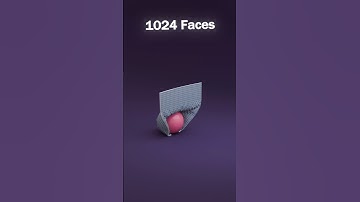 Ball vs 4096 Faces Cloth Simulation 🔥👕🔥 #blender3d #blenderanimation #3dart #3danimation