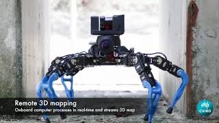 Remote Inspection And Mapping With Legged Robots