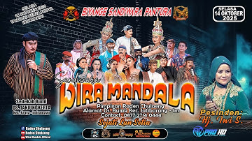 LIVE SANDIWARA WIRA MANDALA | ACARA SEDEKAH BUMI DESA TANJUNGKERTA 14 OKTOBER 2025#MALAM