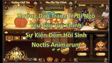 Hướng Dẫn Trang Trí Bí Ngô Ngày 1 Đến Ngày 8 Sự Kiện Đêm Hồi Sinh - Afk Arena | Thánh Địa Afk