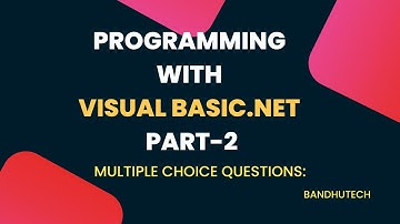 Crack Your VB.NET Exam: Uncover the MCQs, DCA & PGDCA Secrets! vb.net mcq
