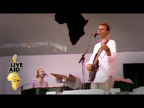 Sting / Phil Collins - Every Breath You Take (Live Aid 1985)