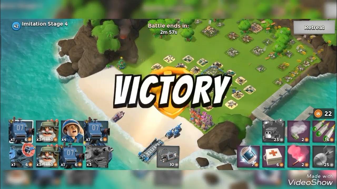 Boom Beach "How to beat LT. HAMMERMAN " on Boom Beach YouTube
