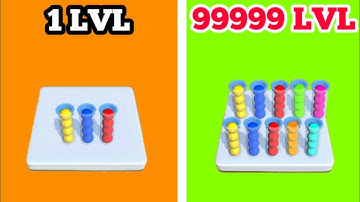 Sort It 3D : Gameplay Walkthrough [All Levels]