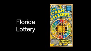 The Cash Wheel - Florida Lottery $5 (August 2024)