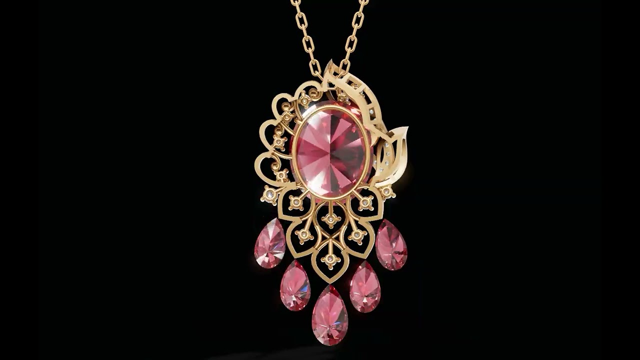 Ruby Pendent #ruby #diamond