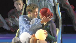 Alexandra Trusova, Makar Ignatov, Evgeny Semenenko, Alexander Samarin in the Little Mermaid show