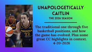 The traditional one through five basketball positions, and the game's evolution Plus CC highlights.