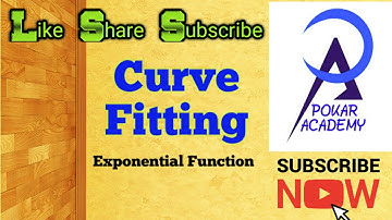 Curve Fitting | Exponential Function