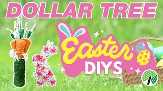 10 NEW Easter Dollar Tree DIYS for Spring 2024