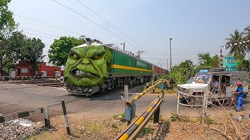Furious Hulk Headed Agartala Clone Humsafar Express Dangerous Dust Storm Skipping Out Railgate