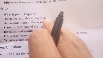 CH 15 Inheritance || Important short questions and long Questions class 10 Biology||