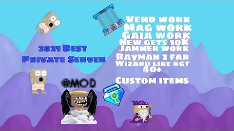 GROWTOPIA 2021 BEST PRIVATE SERVER!|GTOS v2|