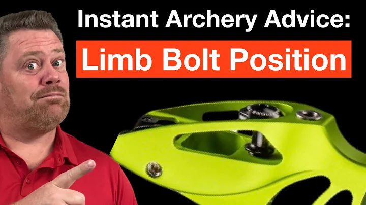 Secret Recurve Bow Limb Bolt Position Used By Pro’s, It Totally Changes The Bow!
