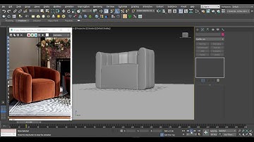 3Ds MAX | chair | furniture Redesign