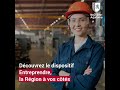 Entreprendre la rgion  vos cts