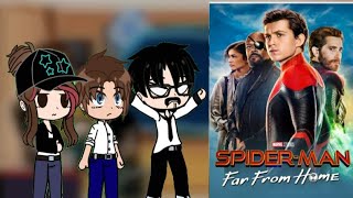 Spiderman react to Spiderman :Far from home | Part 2/2 |The Tiny Town show |