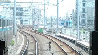 【前面展望】上野東京ライン 東京→上野 20180613