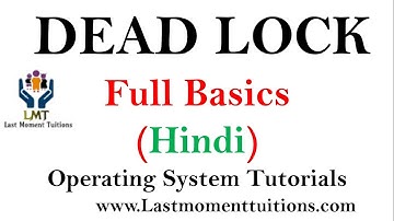 Dead Lock with Necessary and Sufficient Condition for Deadlock in Hindi| Operating system tutorials