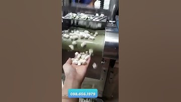 máy thái vỏ bưởi nấu chè, máy cắt vỏ bưởi hạt lựu