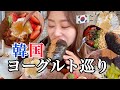韓国の1番美味しいお店は！？😋🥄自称ヨーグルト評論家が、6軒食べてきました！笑