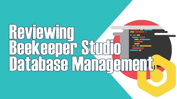 REVIEWING BEEKEEPER STUDIO. | A modern, easy to use, and good looking Database Client