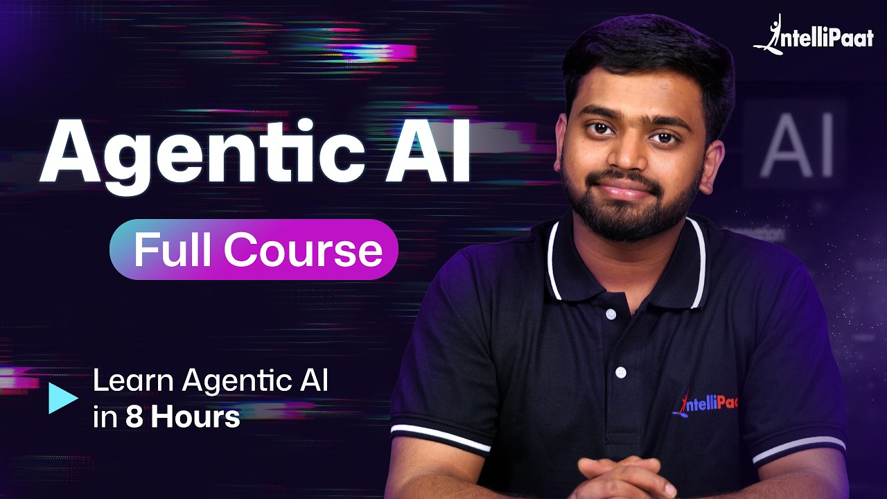 ⁣Learn Agentic AI Full Course Free | Complete Agentic AI Course 2026 | Intellipaat