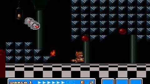 SMB3 for Super Mario All-Stars Custom Level #406 - Hallway Horror