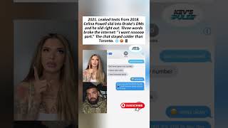 Drake Shut Celina Powell Down With 3 Words: "I Want Nooooo Part" 😭🚫🐐  #shorts  #zaralarsson