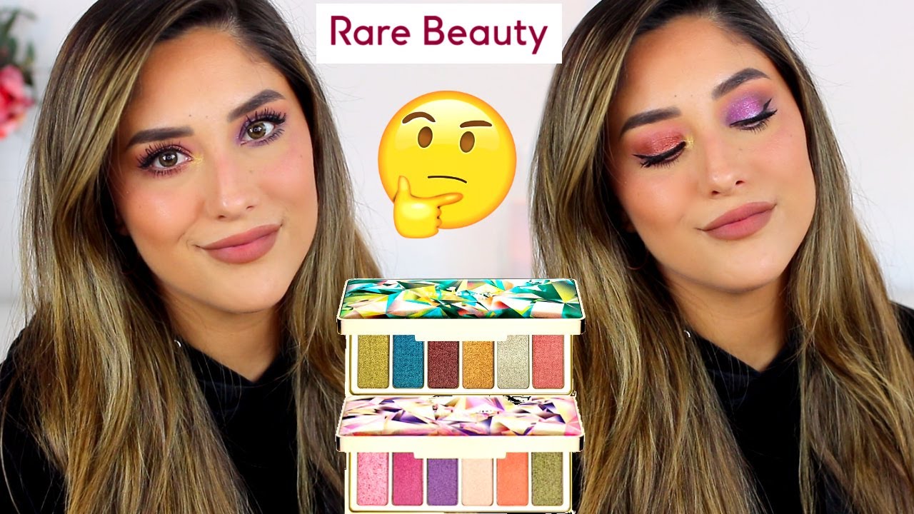 NEW RARE BEAUTY EYESHADOW PALETTES | Review, Swatches & Demo